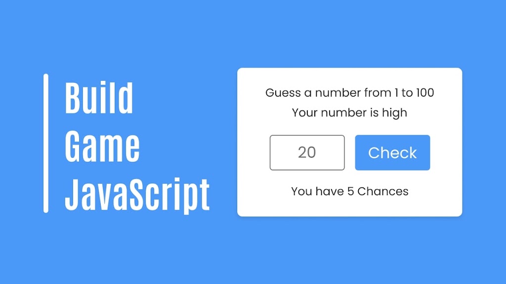 create a JavaScript Game Number Guessing Game Project ude1054