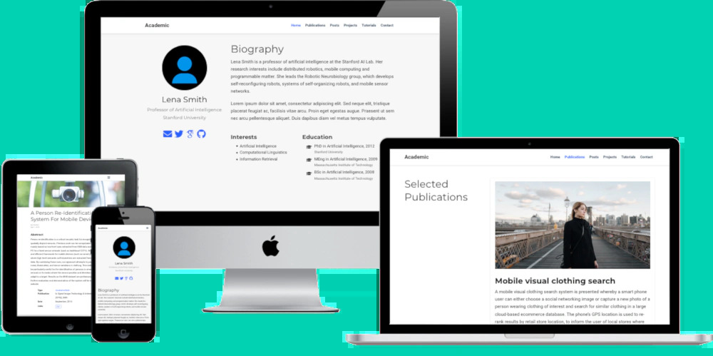 Create a Personal Academic Website ude1057