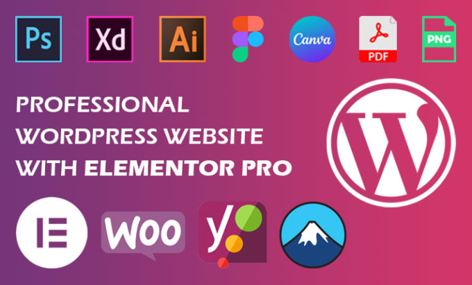 Create a WordPress Website Using Elementor ude1059