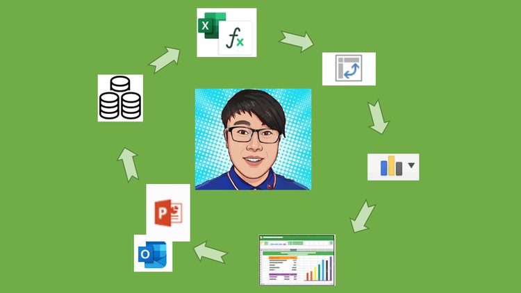 Interactive Data Analysis Report Using Microsoft Excel ude1168