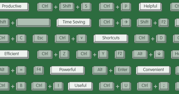 Excel Keyboard shortcuts and keys for happy Excel ude118