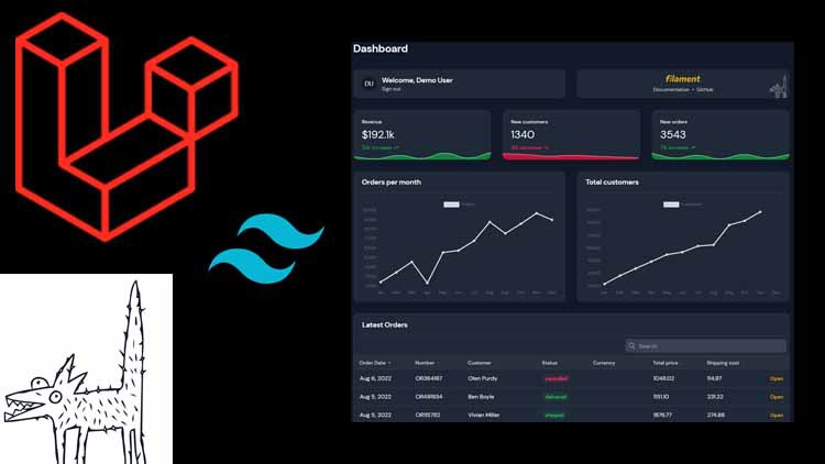 Laravel 9 + Filament ude1342