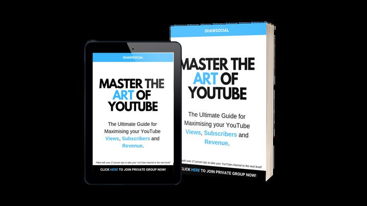 Master the Art of YouTube - Shaw Social ude1511