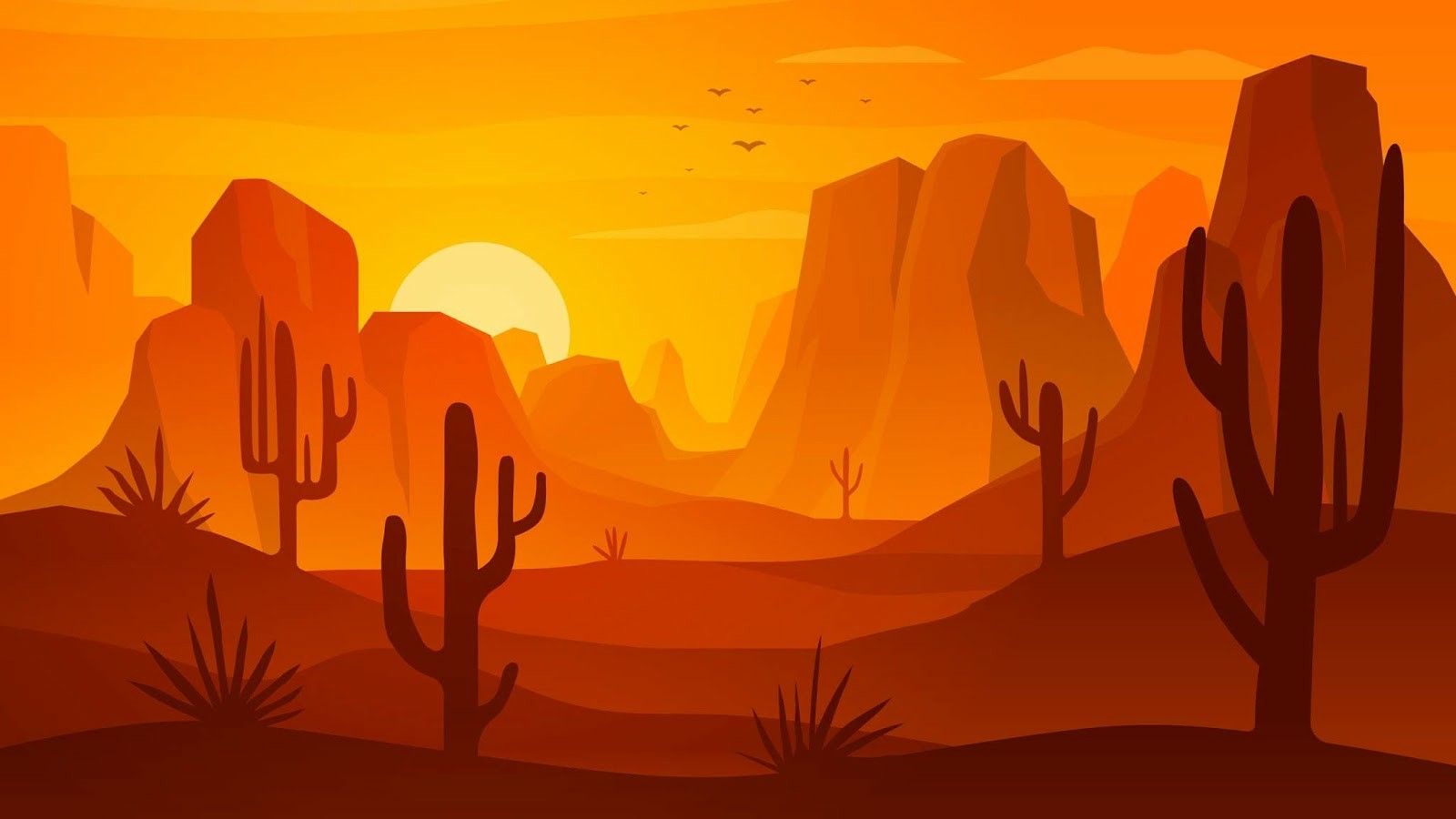 Most Wanted Flat Design Techniques #1: Desert Island ude1587