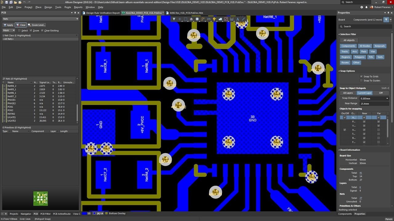 Altium PCB Design: Learn by building Circuits ude170