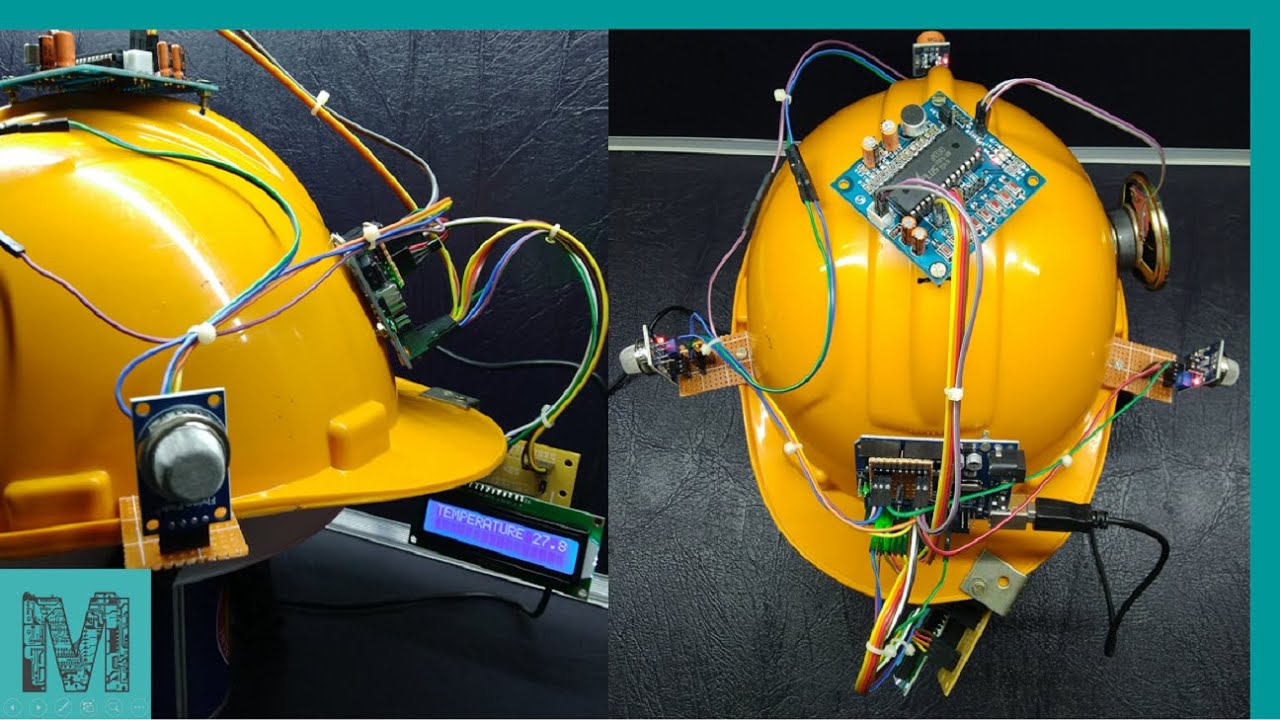 Raspberry Pi based Smart Emergency Alert System Helmet ude1789