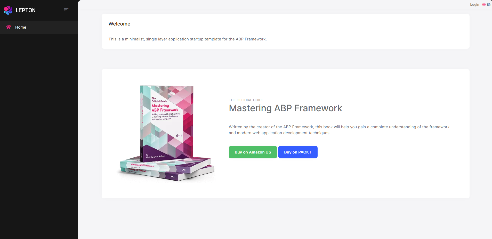 Single-Layer Todo Web Application with ABP Framework ude510
