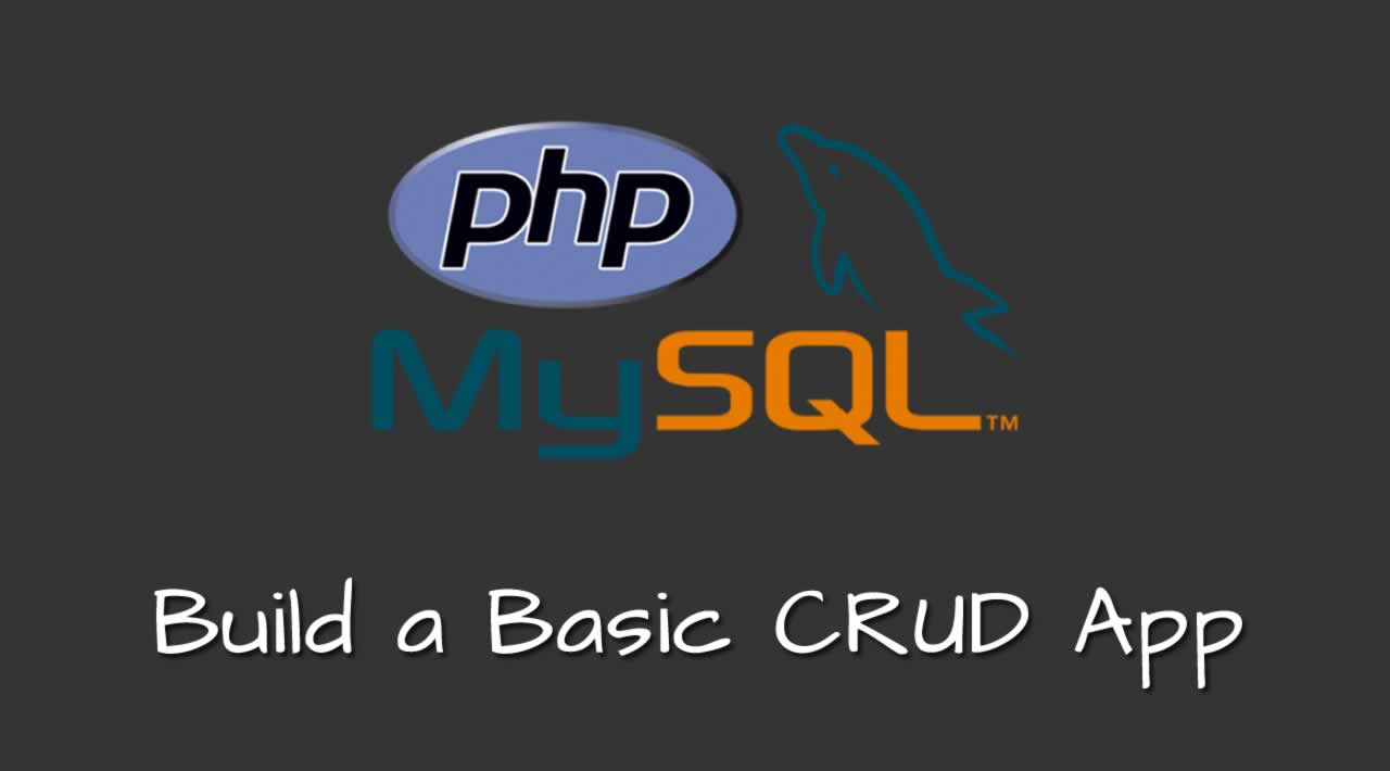 CRUD Application - PHP & Mysql ude516