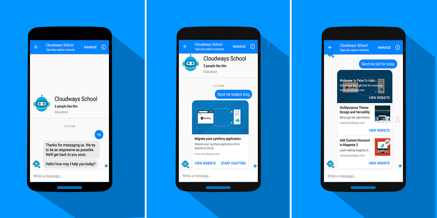 Chatbot for Facebook ude524
