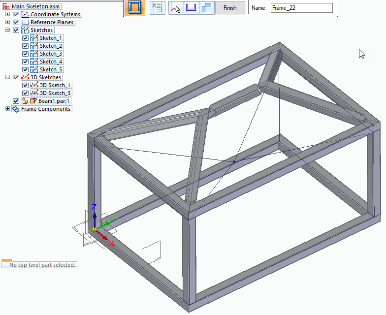 Structural Frame Design & Weldments Using Solid Edge 3D CAD ude76