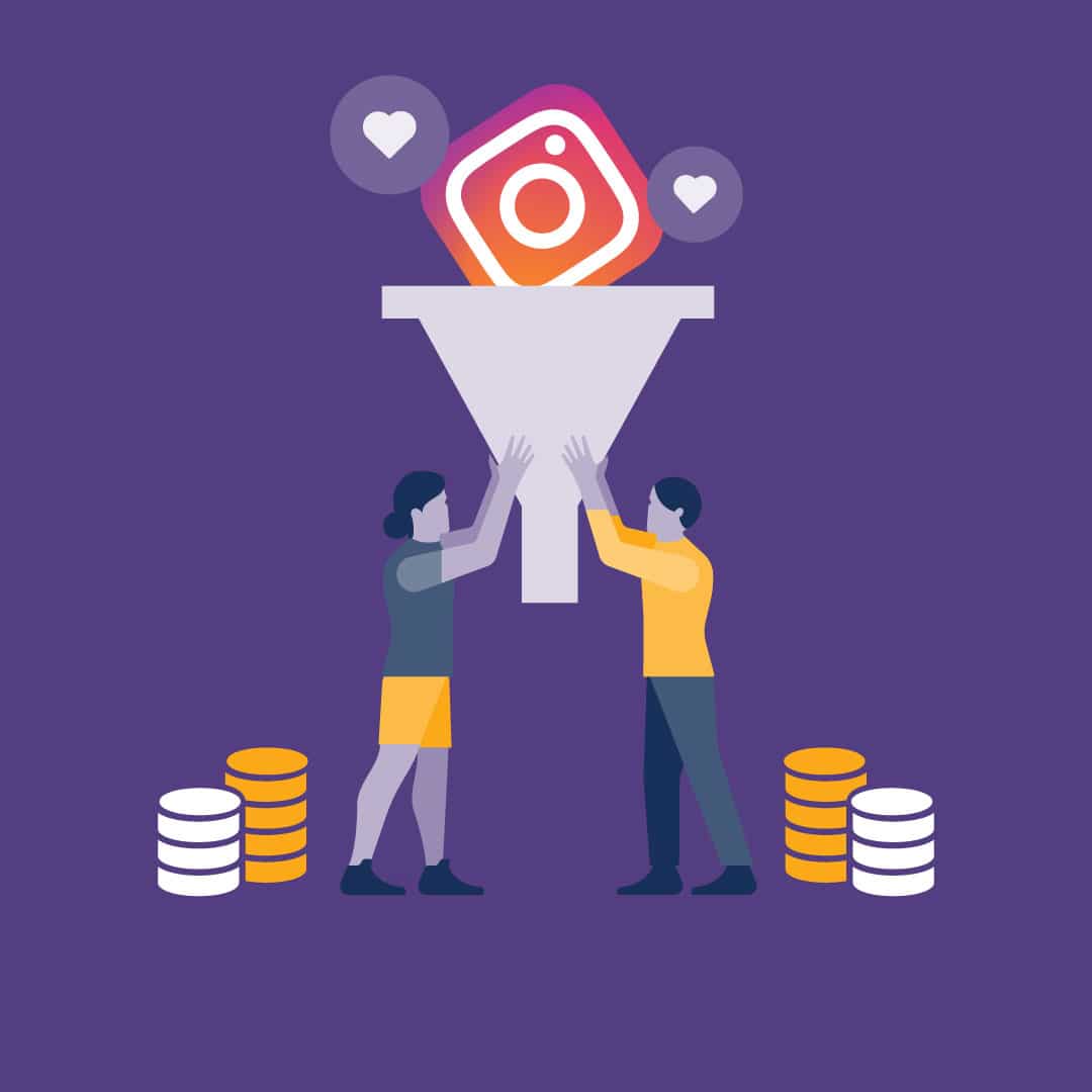 Instagram Sales Funnel to Grow Your Business ude998137