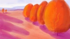 Learn how to make wonderful digital watercolor paintings ude_2025912585